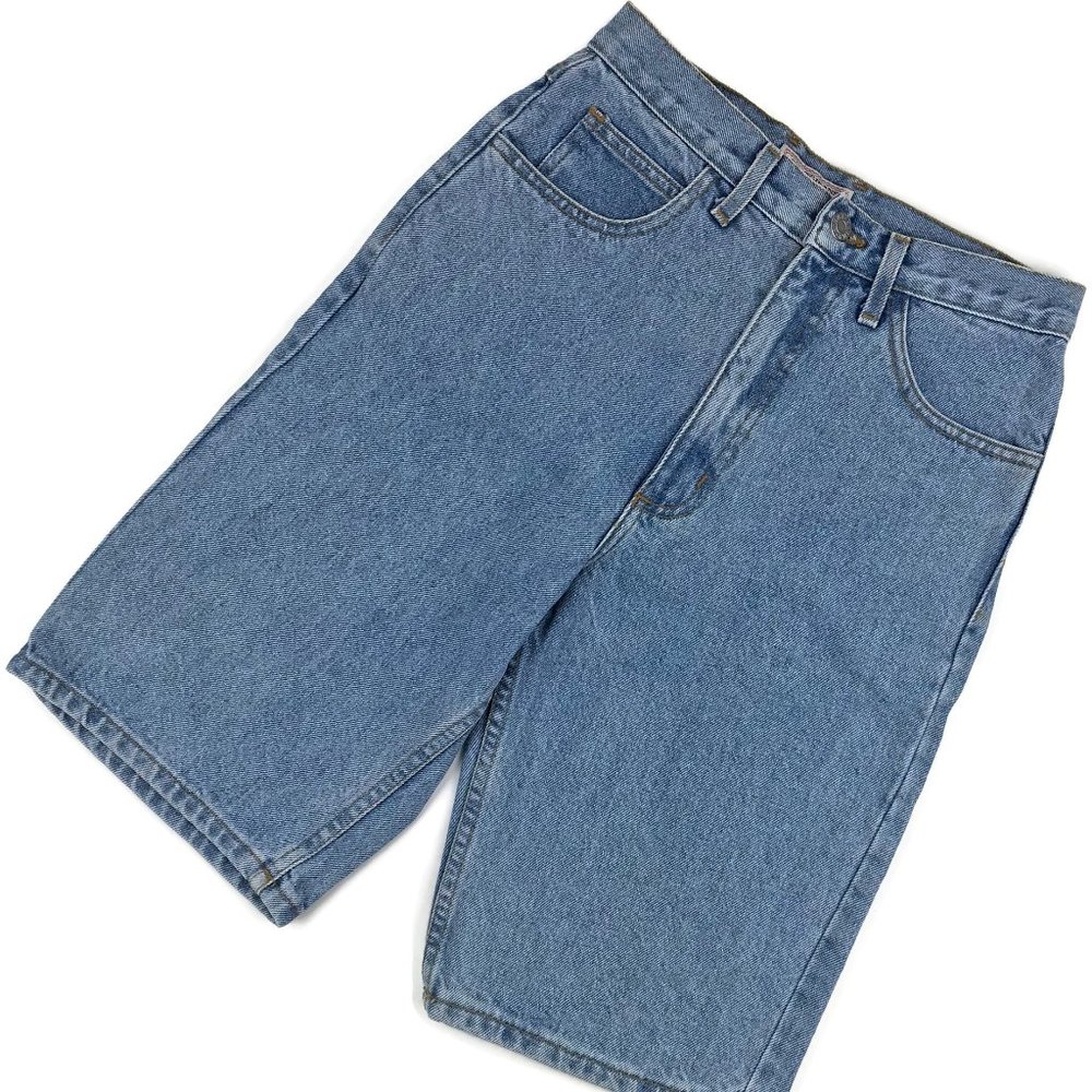 Vintage GUESS Light Wash Denim Jean Shorts Size 26